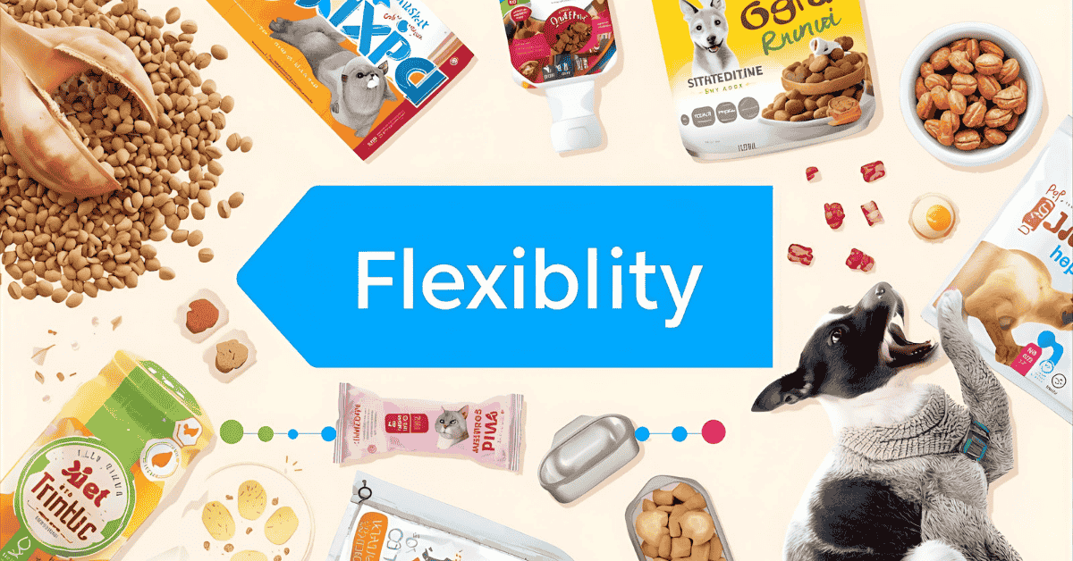 Flexibility Across Different Formats of Pet Food